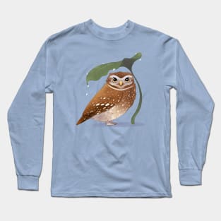 Rainy Owl Long Sleeve T-Shirt